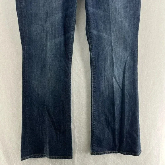 Talbots Jeans Women's Sz 30 Blue Signature Boot Mid-Rise Stretch Denim - Picture 7 of 13